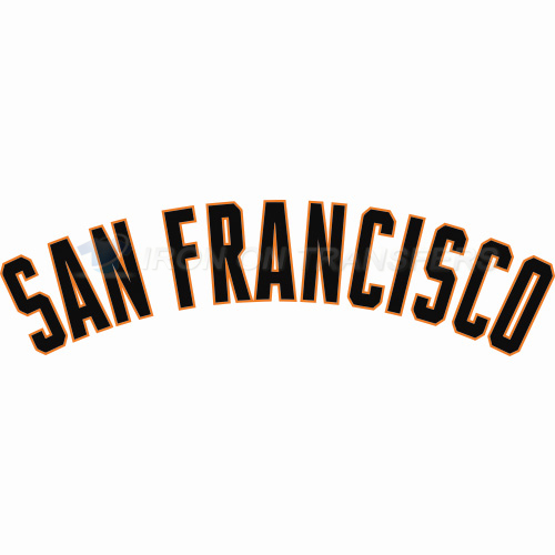 San Francisco Giants Iron-on Stickers (Heat Transfers)NO.1900